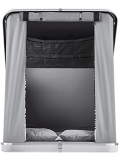 4 Палатка на крышу автомобиля AUTOHOME COLUMBUS VARIANT SMALL GRAY X-LONG, тент серый, лестница 215 4 Палатка на крышу автомобиля AUTOHOME COLUMBUS VARIANT SMALL GRAY X-LONG, тент серый, лестница 215