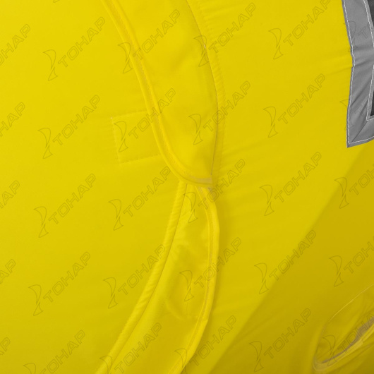 4 Палатка зимняя утепленная HELIOS Куб Premium 1,8х1,8 желтый/серый 4 Палатка зимняя утепленная HELIOS Куб Premium 1,8х1,8 желтый/серый