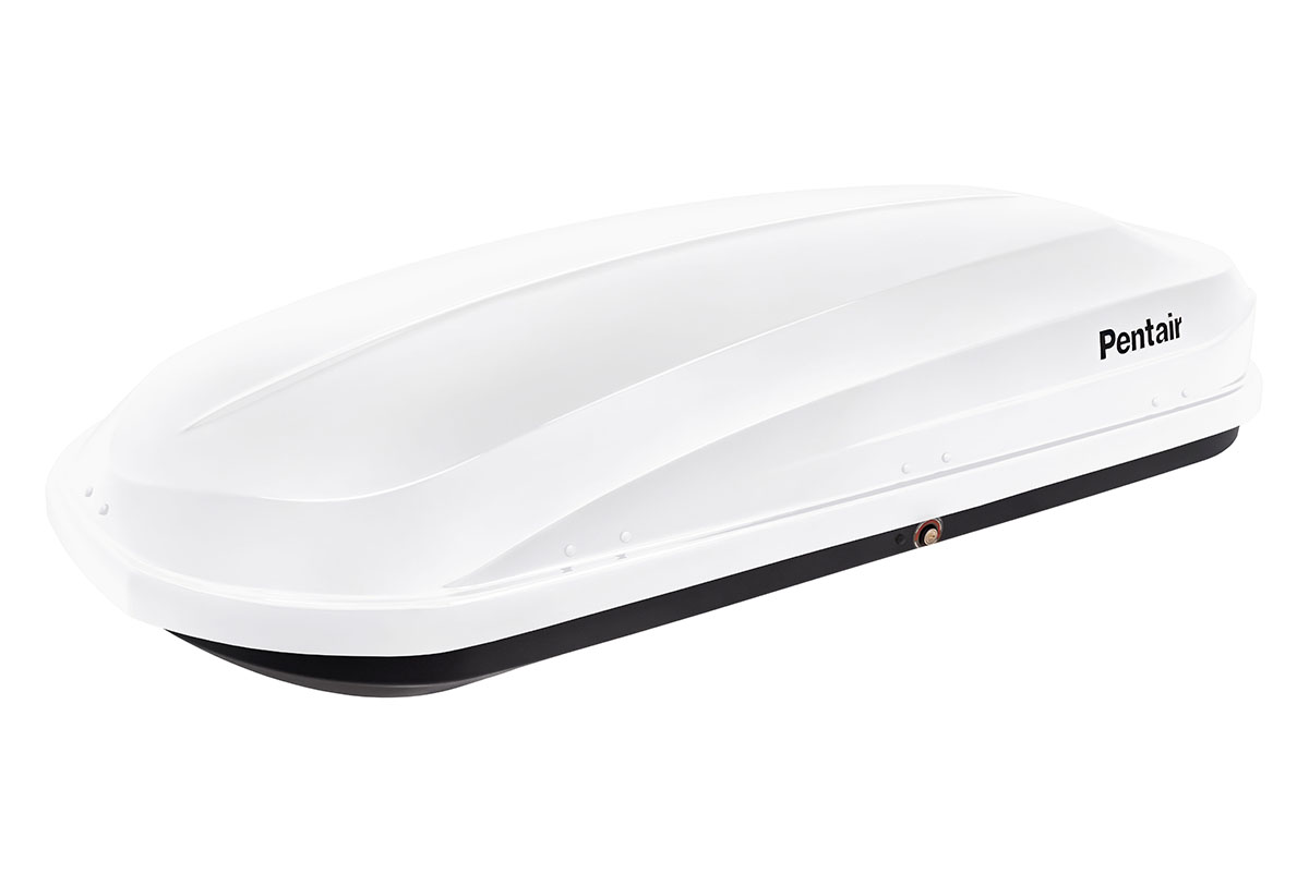 Бокс автомобильный на крышу Pentair RESORT 450L белый глянец, двусторонний Бокс автомобильный на крышу Pentair RESORT 450L белый глянец, двусторонний