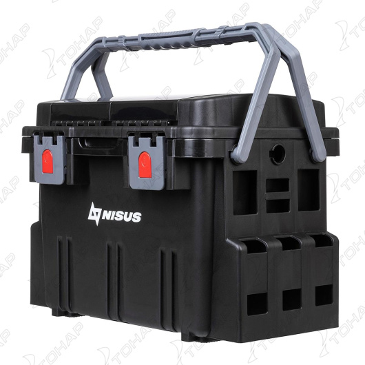 3 Ящик форелевый NISUS 44x30x33 см, черный 3 Ящик форелевый NISUS 44x30x33 см, черный