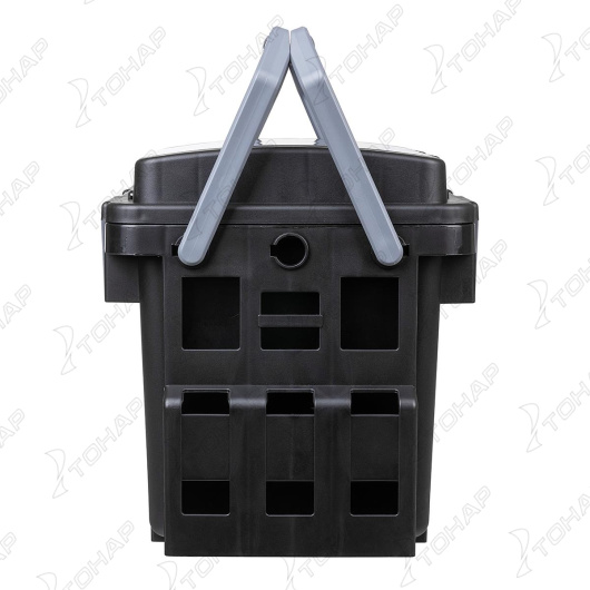 4 Ящик форелевый NISUS 44x30x33 см, черный 4 Ящик форелевый NISUS 44x30x33 см, черный