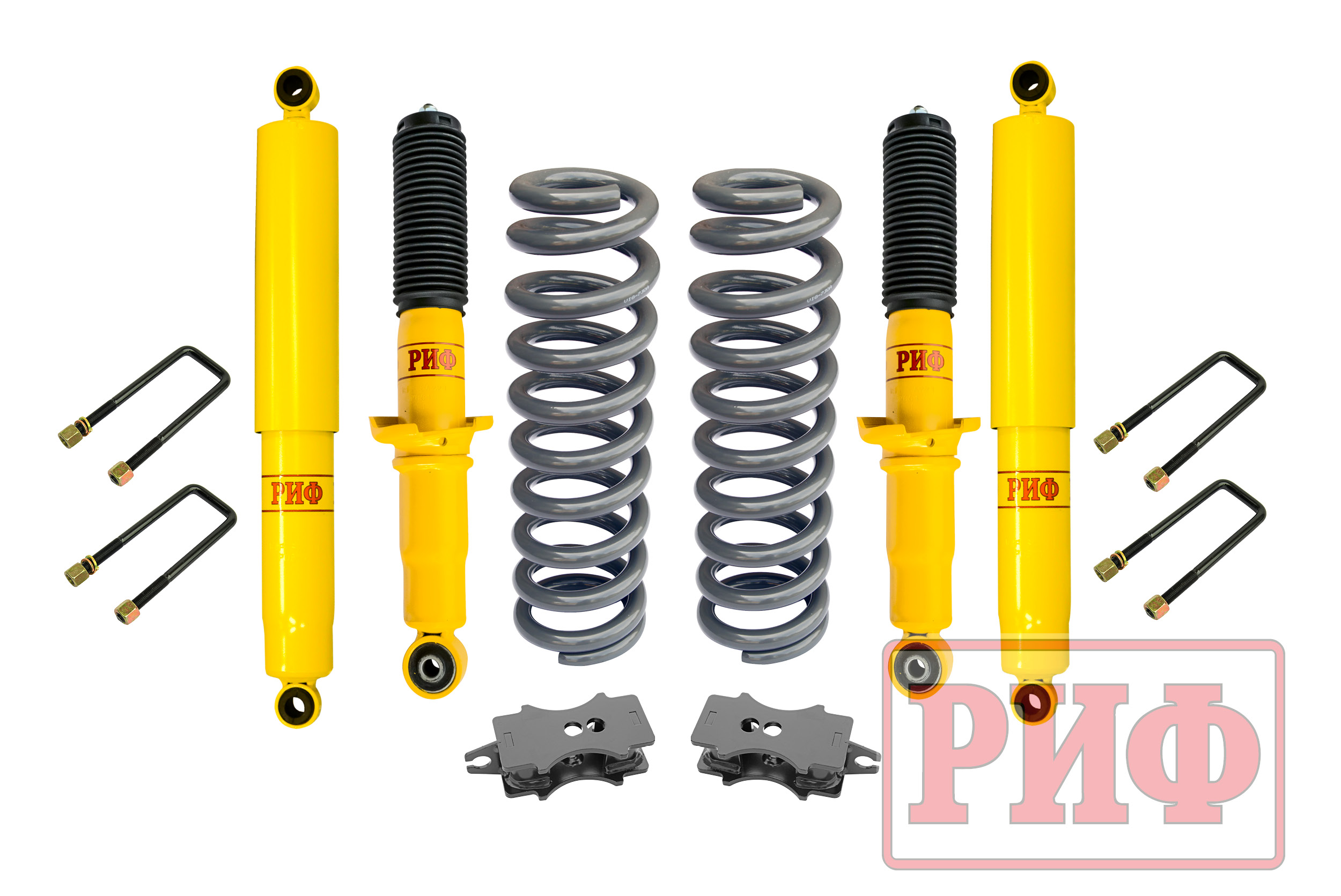 Лифт-комплект РИФ на Isuzu D-Max (2012-2019) лифт 40 мм мягкий Лифт-комплект РИФ на Isuzu D-Max (2012-2019) лифт 40 мм мягкий