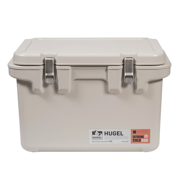 Термобокс IRIS HUGEL VACUUM COOLER BOX TC-40 Бежевый, 40 литров (45 часов)
