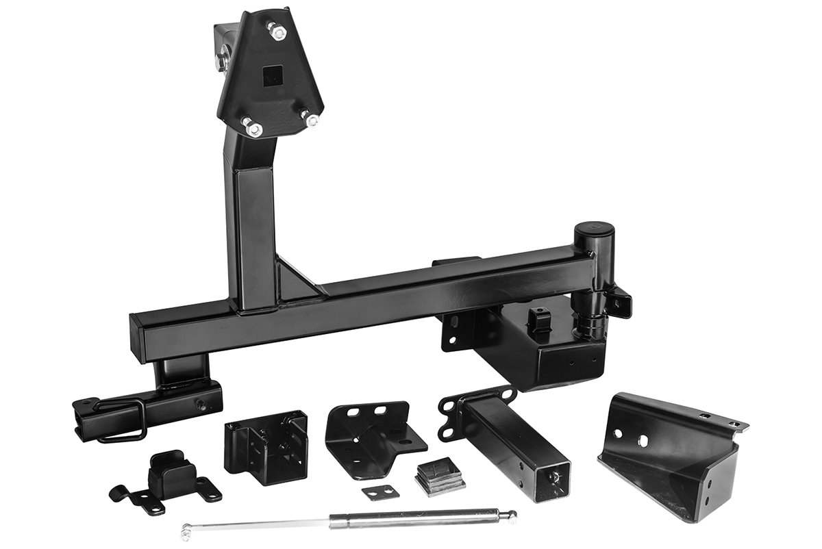 Калитка РИФ в штатный задний бампер УАЗ Патриот 2015+ Калитка РИФ в штатный задний бампер УАЗ Патриот 2015+
