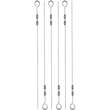 Набор плоских шампуров HELIOS Лайт, 6 шт, в блистере, 60х1 см Набор плоских шампуров HELIOS Лайт, 6 шт, в блистере, 60х1 см