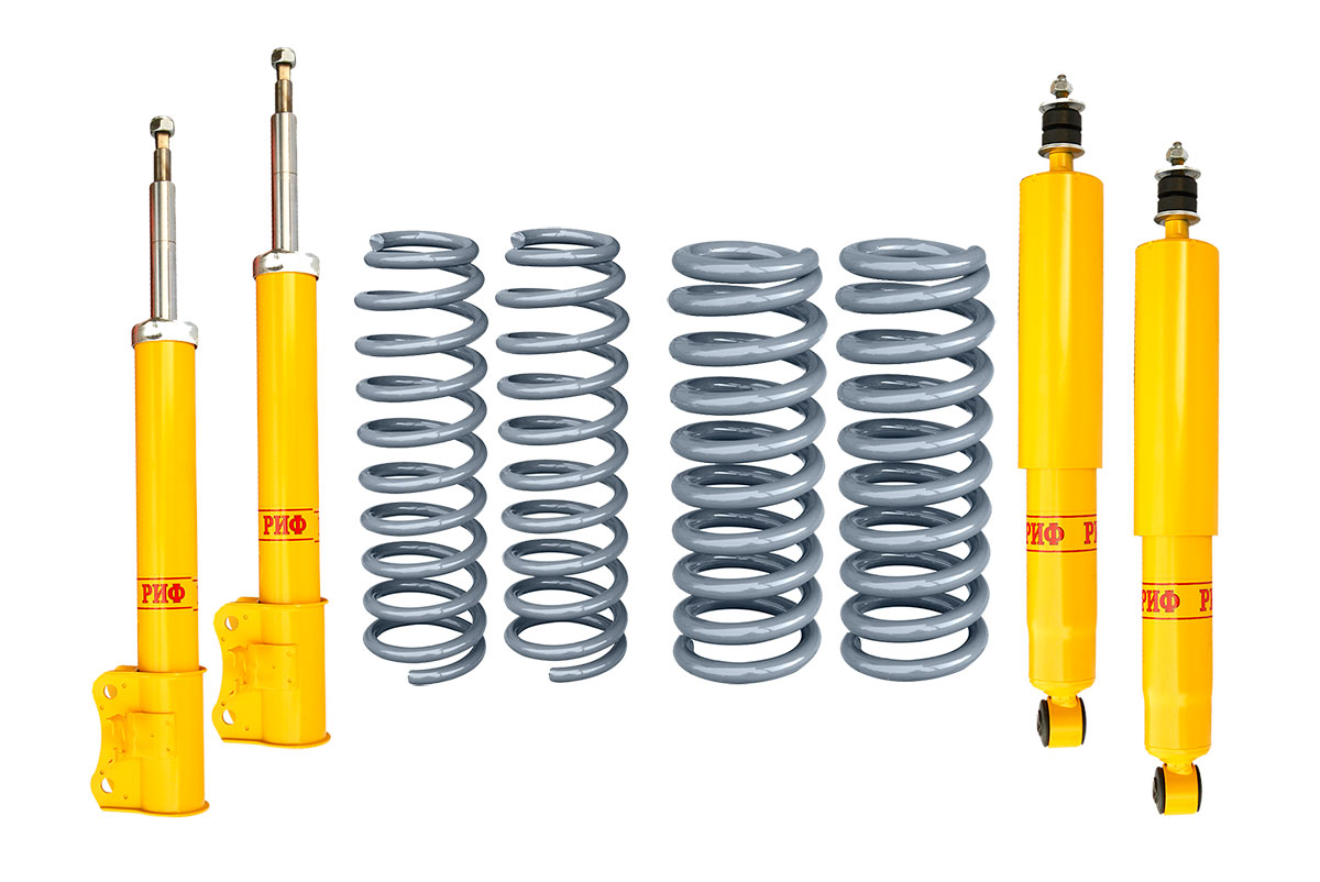 Лифт-комплект РИФ Suzuki Grand Vitara 1 1997-2005, Escudo 2 1997-2005 (5 дверей) лифт 35 мм Лифт-комплект РИФ Suzuki Grand Vitara 1 1997-2005, Escudo 2 1997-2005 (5 дверей) лифт 35 мм