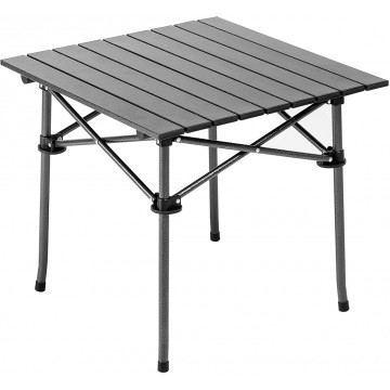 Стол складной Premier 55x55x50см., реечная столешница алюминий, с отделением под посуду Стол складной Premier 55x55x50см., реечная столешница алюминий, с отделением под посуду