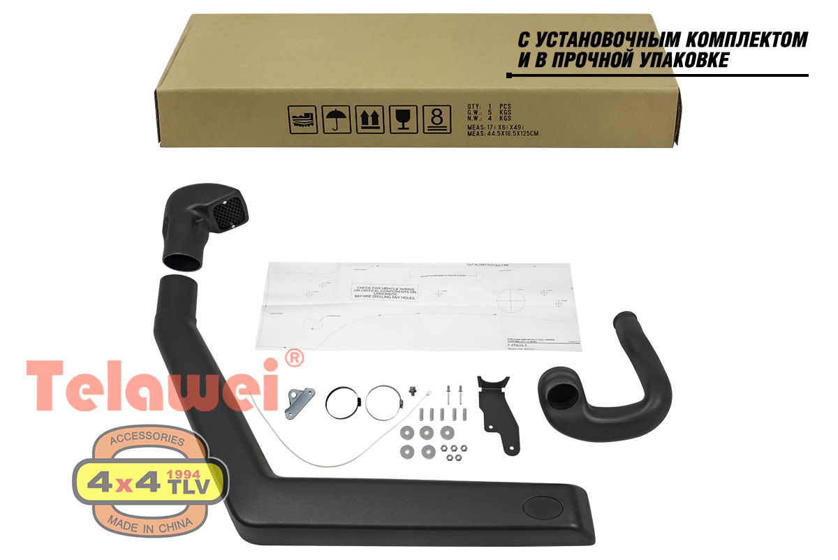 Шноркель Telawei для Suzuki Jimny 2018+ Шноркель Telawei для Suzuki Jimny 2018+