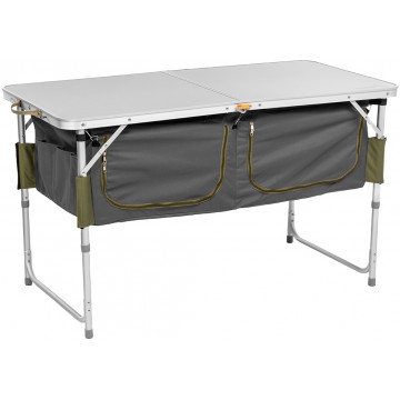 Стол складной HELIOS с отделом под посуду 120 х 60 х 70 см Стол складной HELIOS с отделом под посуду 120 х 60 х 70 см