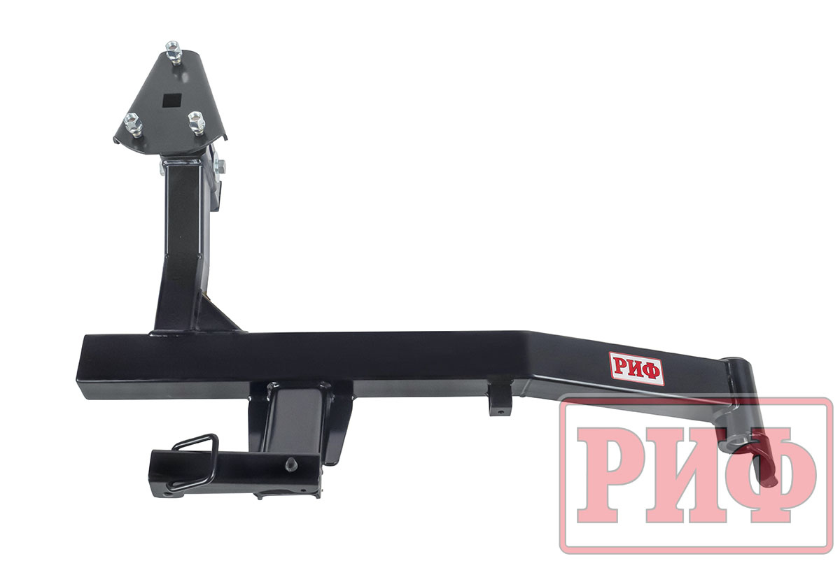 Калитка РИФ с фаркопом в штатный задний бампер Toyota Land Cruiser 100 с подсветкой номера Калитка РИФ с фаркопом в штатный задний бампер Toyota Land Cruiser 100 с подсветкой номера