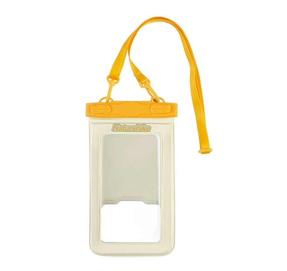 Гермочехол Naturehike плоский для телефона 23х13,5 см., желтый Гермочехол Naturehike плоский для телефона 23х13,5 см., желтый