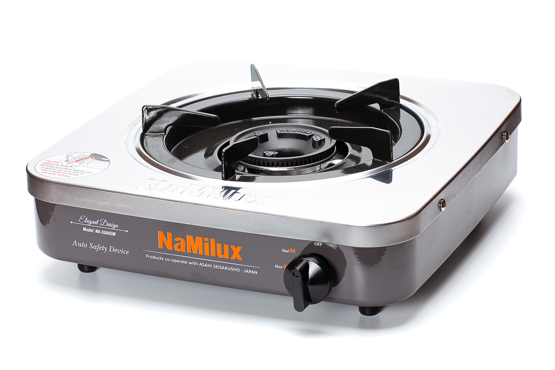 Плита газовая NaMilux NA-S5516ASM 1 конфорка (под бытовой баллон) Плита газовая NaMilux NA-S5516ASM 1 конфорка (под бытовой баллон)