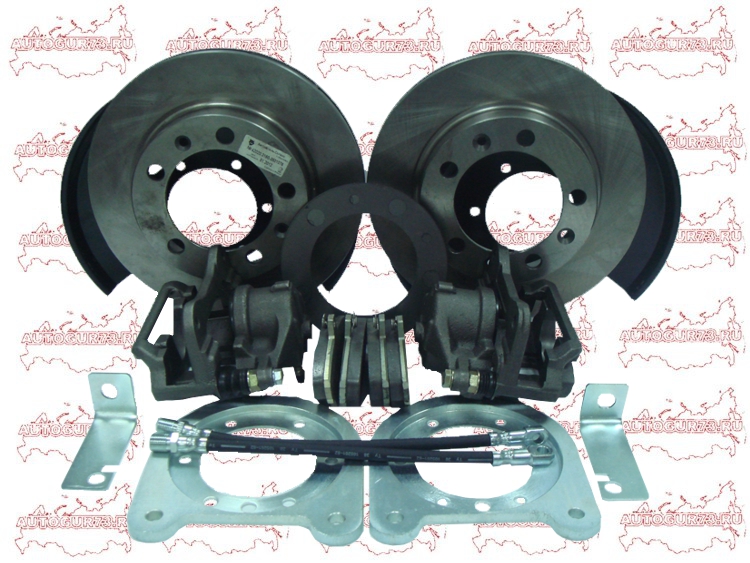 Тормоза дисковые задние УАЗ мост Тимкен/Спайсер (универсальные) суппорт ГАЗ Тормоза дисковые задние УАЗ мост Тимкен/Спайсер (универсальные) суппорт ГАЗ