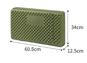 Коврик туристический Naturehike двойной 200х120х1.8 см. IXPE, зеленый