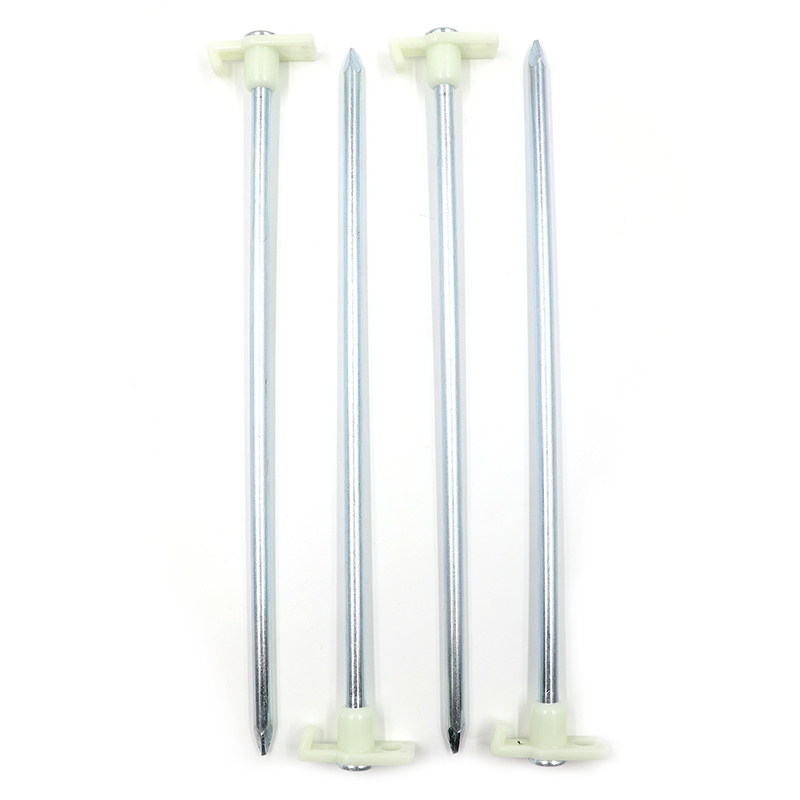 Колышки "СЛЕДОПЫТ" для палатки опорные, T-образные. L-28 см., 4 шт. Колышки "СЛЕДОПЫТ" для палатки опорные, T-образные. L-28 см., 4 шт.