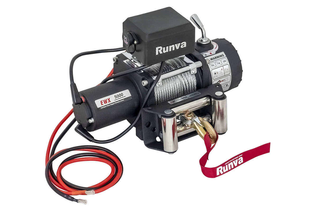 Лебёдка автомобильная электрическая 12V Runva EWX5000S 2268 кг Лебёдка автомобильная электрическая 12V Runva EWX5000S 2268 кг