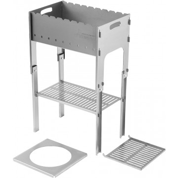 Мангал разборный ТОНАР со столиком и подставкой под казан (2мм), сумка в комплекте Мангал разборный ТОНАР со столиком и подставкой под казан (2мм), сумка в комплекте