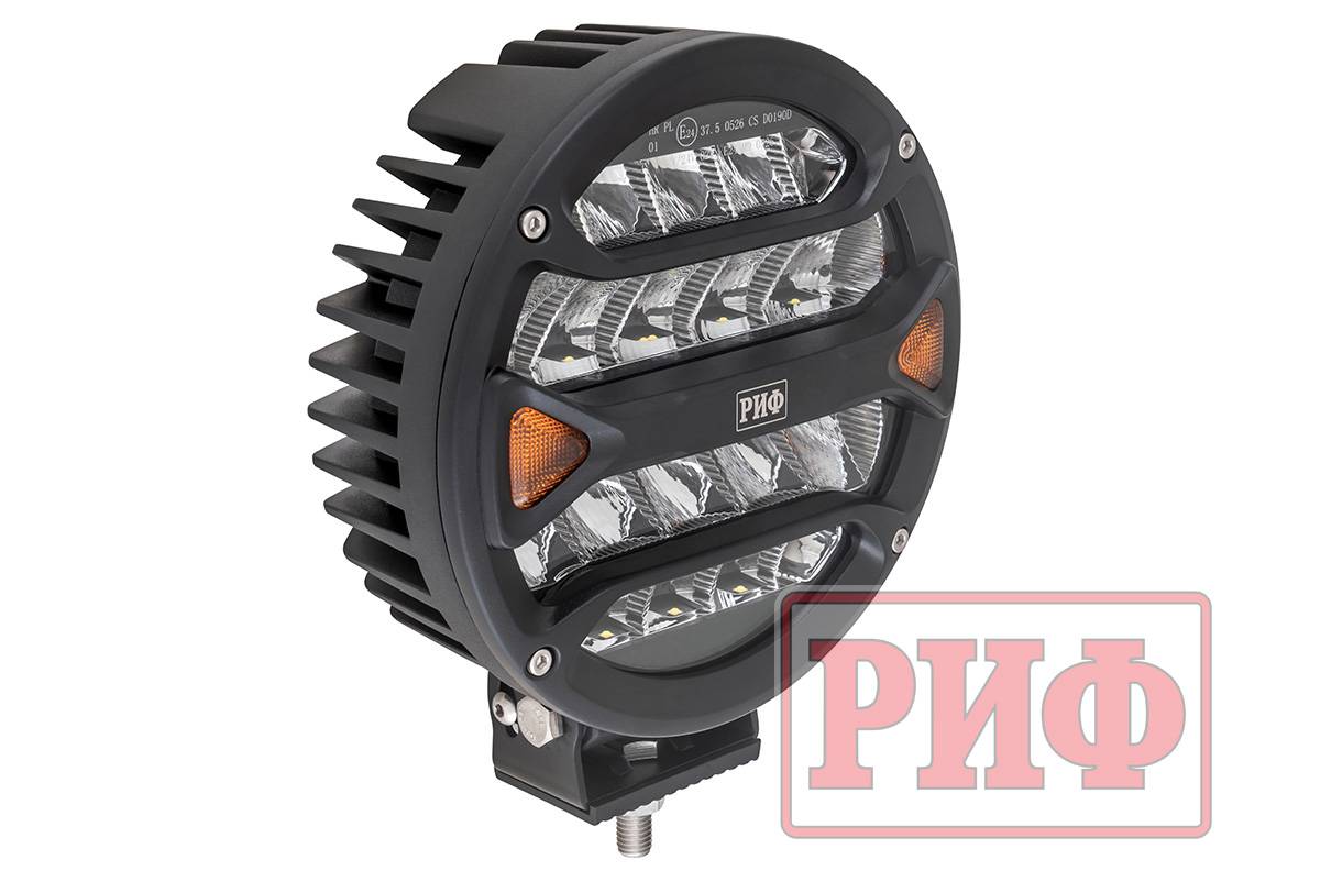 Светодиодная фара водительского света РИФ 178 мм 90W LED Светодиодная фара водительского света РИФ 178 мм 90W LED
