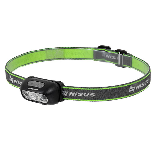 Фонарь налобный NISUS 3056S, сенсорный 120 LM, IPX4, USB 3056S Фонарь налобный NISUS 3056S, сенсорный 120 LM, IPX4, USB 3056S