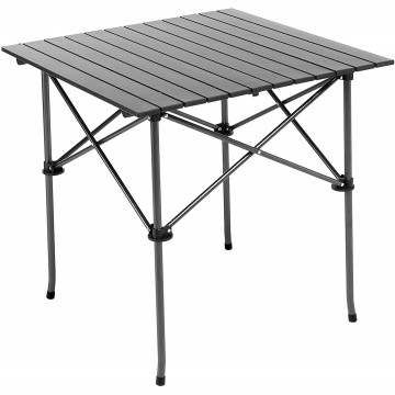 Стол складной Premier 70x70x69 см., реечная столешница алюминий, с отделением под посуду Стол складной Premier 70x70x69 см., реечная столешница алюминий, с отделением под посуду