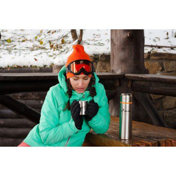 Термос ТОНАР 1000 мл. цвет - стальной Термос ТОНАР 1000 мл. цвет - стальной