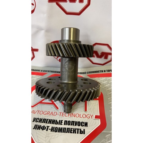 Блок шестерён промежуточного вала РК Нива/Шеви Нива , Z = 43 (3.007) Блок шестерён промежуточного вала РК Нива/Шеви Нива , Z = 43 (3.007)