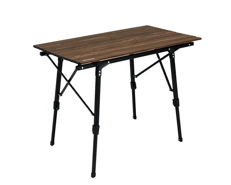 Стол туристический Naturehike складной, 90х52х68 см, с телеск. ножками, темно-коричневый Стол туристический Naturehike складной, 90х52х68 см, с телеск. ножками, темно-коричневый