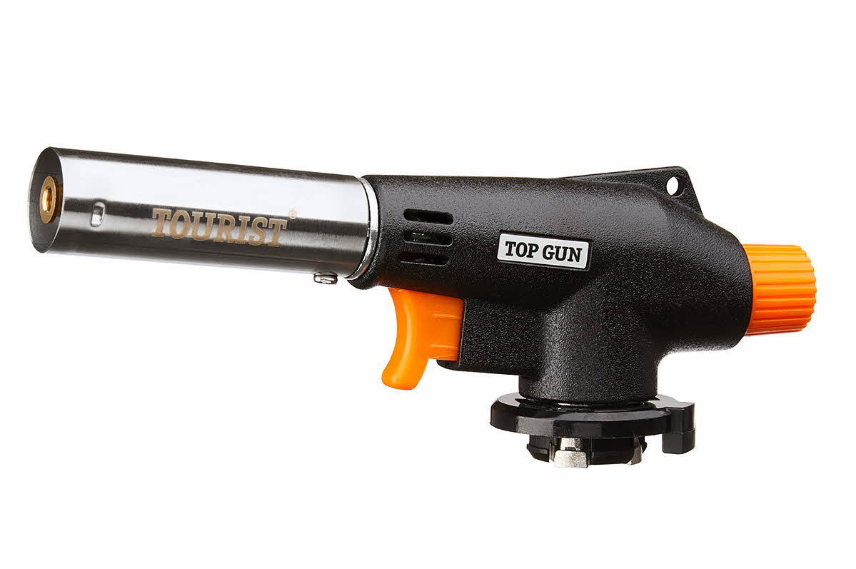 Резак газовый TOURIST TOP GUN с пьезоподжигом Резак газовый TOURIST TOP GUN с пьезоподжигом