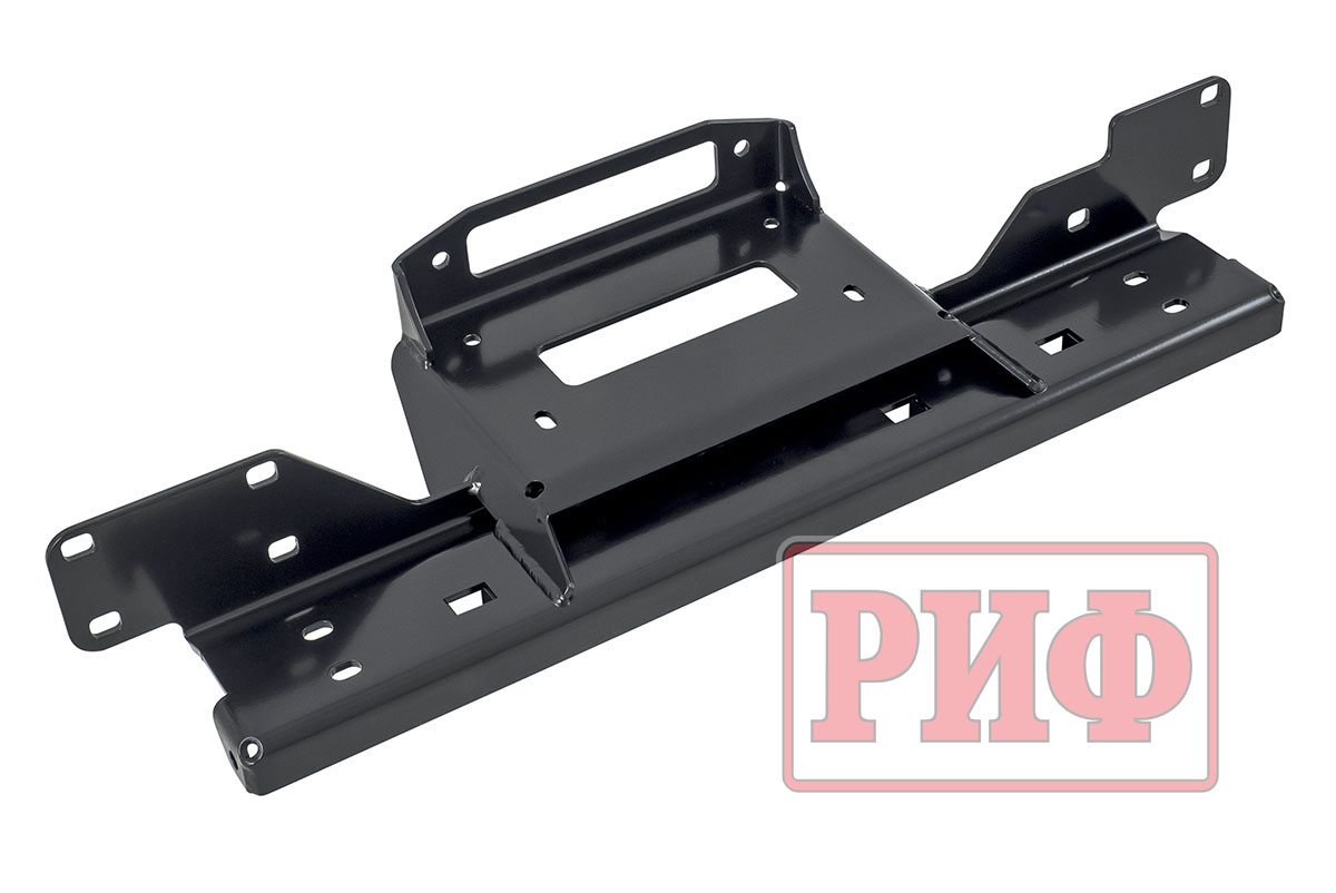Площадка РИФ под лебёдку в штатный бампер Toyota Hilux 2020+ Black Onyx Площадка РИФ под лебёдку в штатный бампер Toyota Hilux 2020+ Black Onyx
