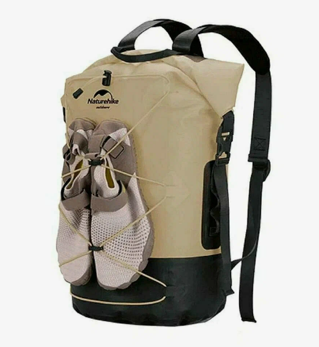 Рюкзак туристический Naturehike 30 л, ПВХ, хаки