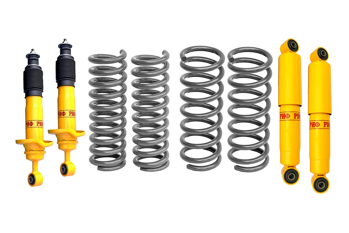 Лифт-комплект РИФ Nissan Pathfinder R51 лифт 40 мм мягкий Лифт-комплект РИФ Nissan Pathfinder R51 лифт 40 мм мягкий
