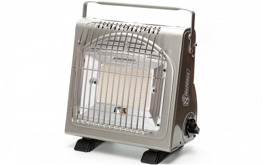 Обогреватель газовый NaMilux BDZQ-1000, цанговый баллон, с подогревом Обогреватель газовый NaMilux BDZQ-1000, цанговый баллон, с подогревом