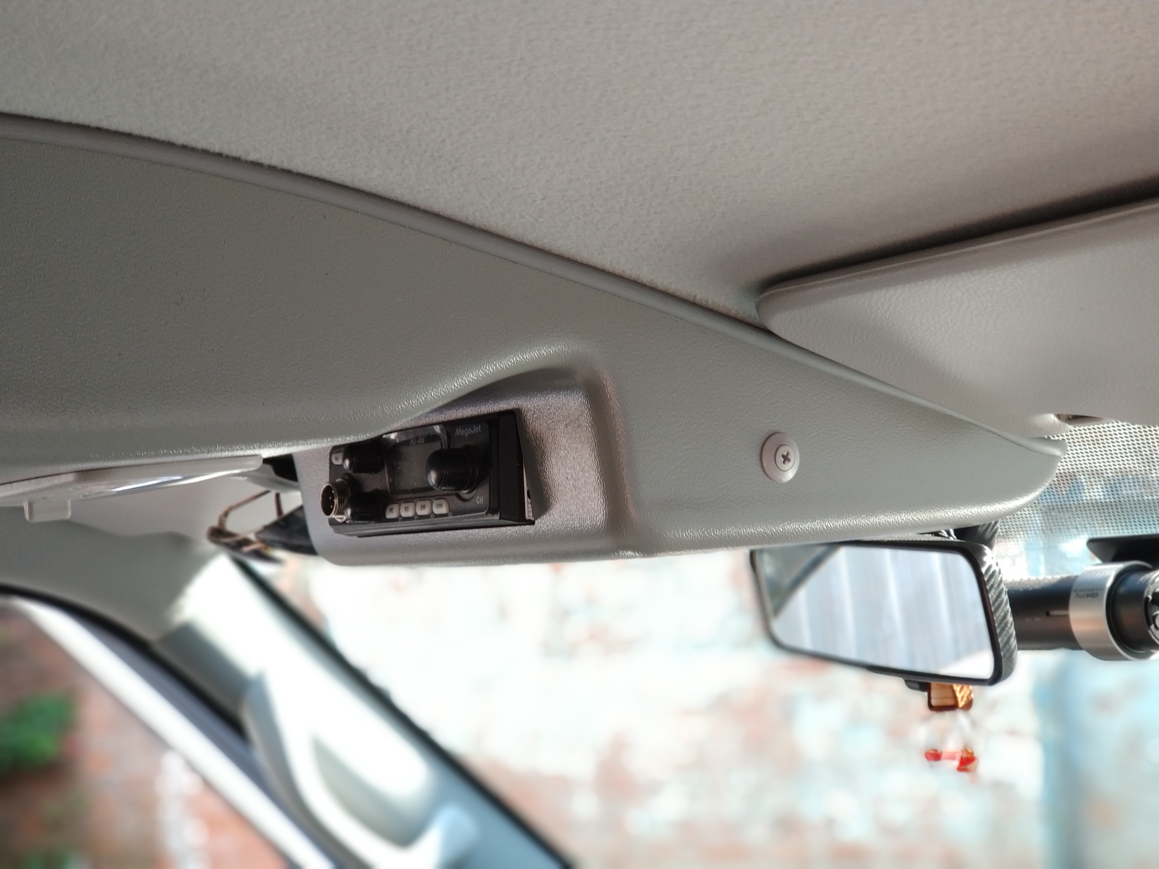 Консоль потолочная для установки р/c УАЗ Патриот 2019, вырез под р/с 140х40 ,без кармана, серая (ЭК) Консоль потолочная для установки р/c УАЗ Патриот 2019, вырез под р/с 140х40 ,без кармана, серая (ЭК)