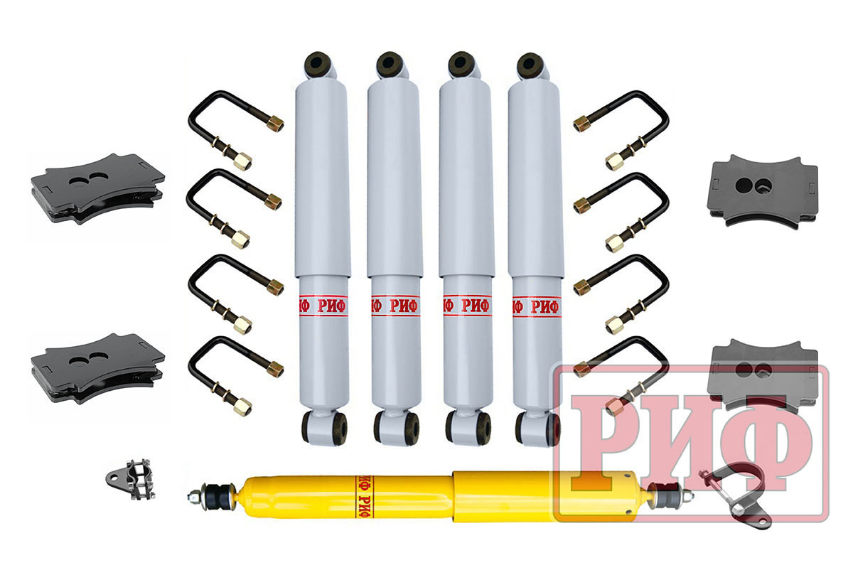 Лифт-комплект РИФ для ГАЗ Соболь до 2018 30 мм Лифт-комплект РИФ для ГАЗ Соболь до 2018 30 мм