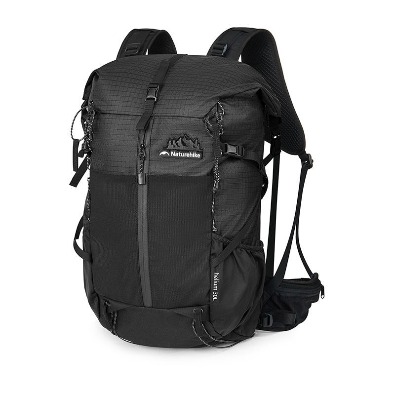 Рюкзак туристический Naturehike Helium Series 30+5 л, черный