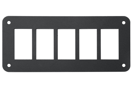 Панель кнопок монтажная пять отверстий Панель кнопок монтажная пять отверстий