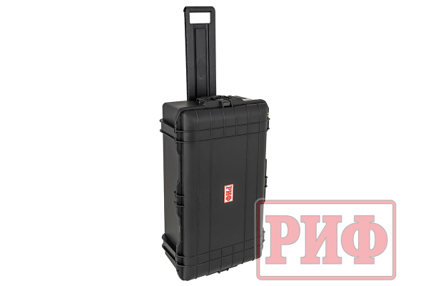 Кейс защитный ударопрочный РИФ 609х478х334 мм IP67 на колесах с телескопической ручкой
