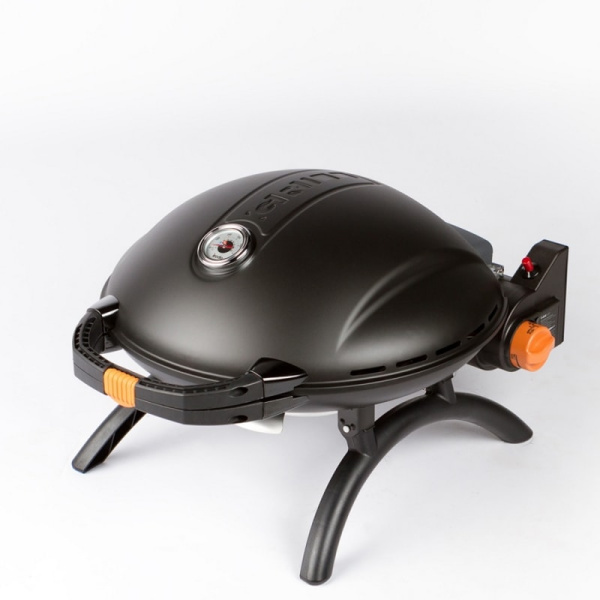 3 Гриль газовый O-GRILL 800T чёрный (в комплекте адаптер тип А)