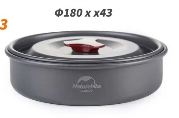 3 Набор посуды Naturehike туристический 3 в1 (3 миски+половник) 3 Набор посуды Naturehike туристический 3 в1 (3 миски+половник)