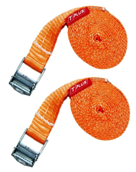 Стяжка для крепления груза с фиксатором Tplus 250 кг 4 м (2 шт)