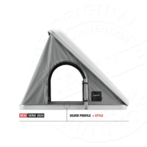 3 Палатка на крышу автомобиля AUTOHOME COLUMBUS VARIANT X-LARGE, тент серый, лестница 215 мм 3 Палатка на крышу автомобиля AUTOHOME COLUMBUS VARIANT X-LARGE, тент серый, лестница 215 мм