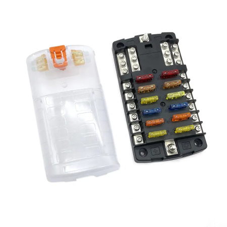 Держатель предохранителей 12 шт. Держатель предохранителей 12 шт.