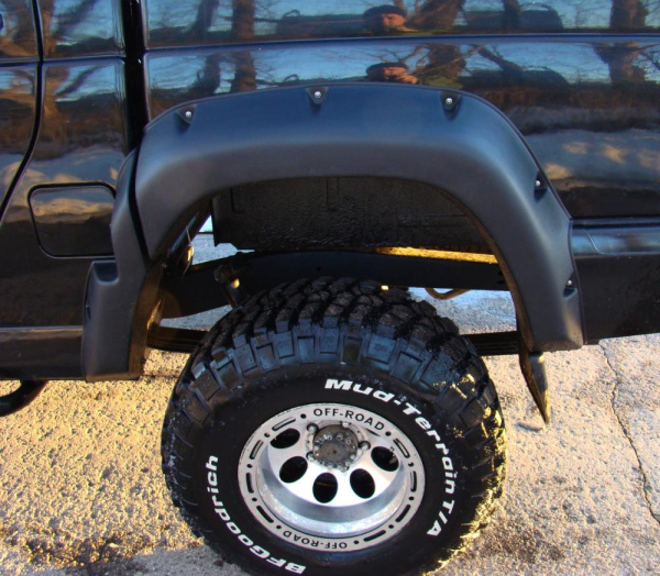 Расширители колёсных арок УАЗ Патриот пикап (с накладками на передний бампера) Расширители колёсных арок УАЗ Патриот пикап (с накладками на передний бампера)