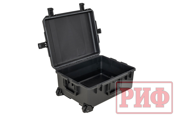 Кейс защитный ударопрочный РИФ 625x500x297 мм на колесах с телескопической ручкой IP67