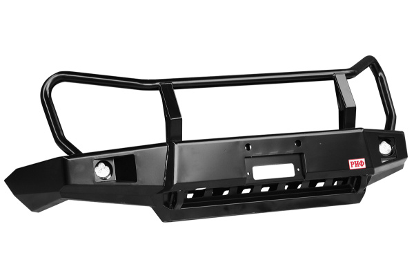 Бампер РИФ силовой передний для ГАЗ Соболь с доп. фарами и защитной дугой стандарт