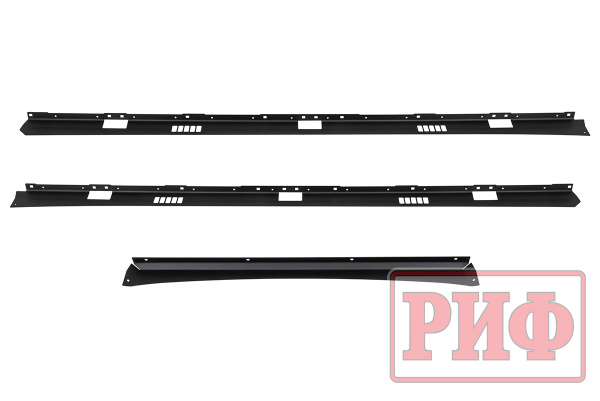 Багажник экспедиционный (платформа) алюминиевый РИФ 1250x2080 мм для Nissan Patrol Y61 2004+