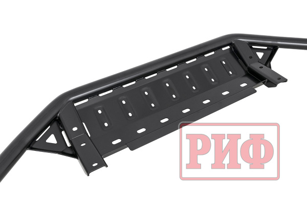 Бампер РИФ силовой передний TLC Prado 150 2017+ c защитой радиатора Бампер РИФ силовой передний TLC Prado 150 2017+ c защитой радиатора