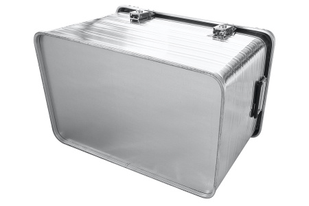 Ящик алюминиевый РИФ с замком 592х388х409 мм (ДхШхВ) Ящик алюминиевый РИФ с замком 592х388х409 мм (ДхШхВ)