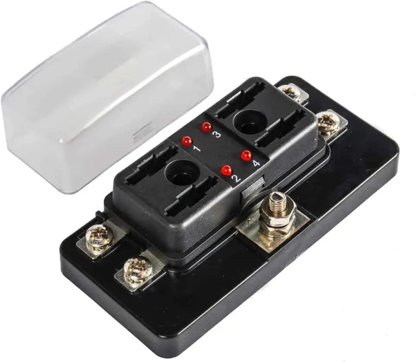 Держатель предохранителей 4 шт. Держатель предохранителей 4 шт.