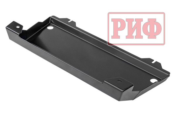 Площадка РИФ под лебёдку c защитой радиатора в штатный бампер Mitsubishi Pajero Sport 2015-2020 дизель, Mitsubishi L200 2015-2022